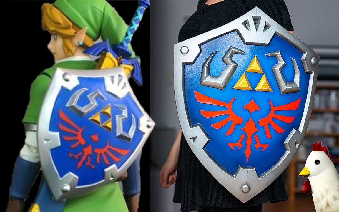 塞尔达传说林克的海利亚盾牌神还原