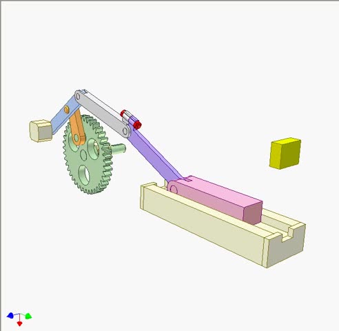 机构动画——安全离合器哔哩哔哩bilibili