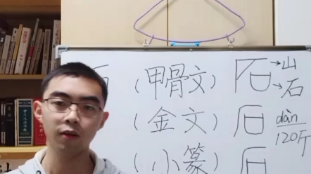 “石”字的文字学知识,扬大文学院王克斗为您讲述汉字背后的故事.哔哩哔哩bilibili