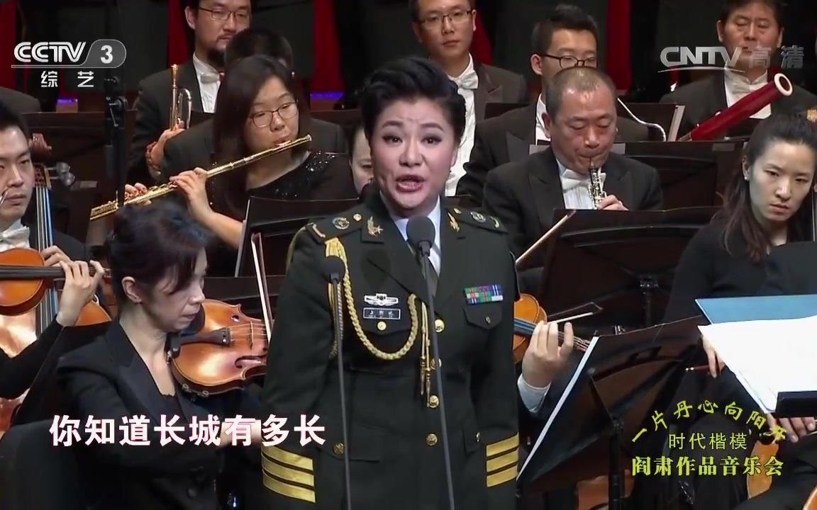 [图]【阎肃作品音乐会】《长城长》演唱：王丽达