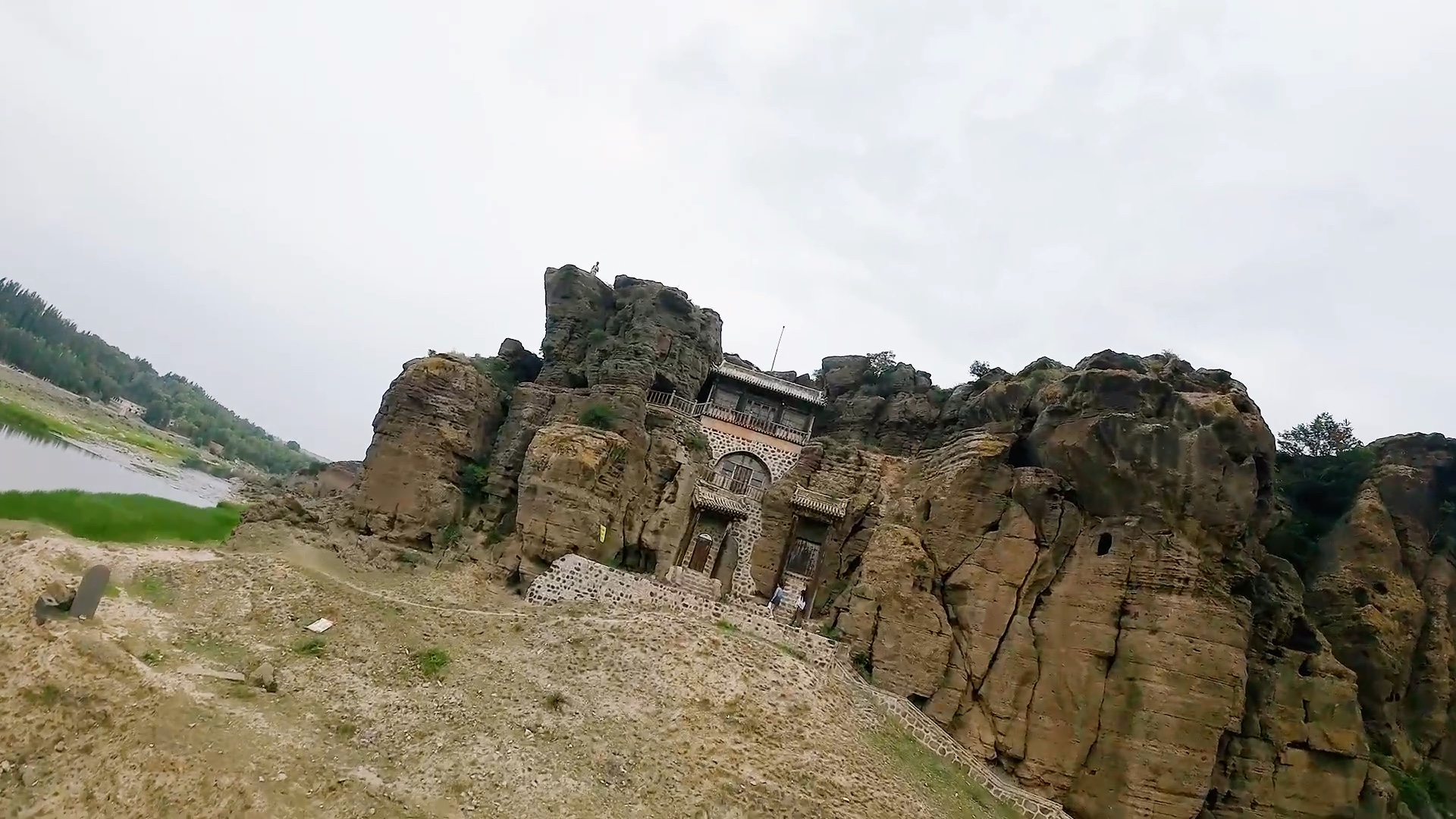 大同阳高小龙门洪门寺图片