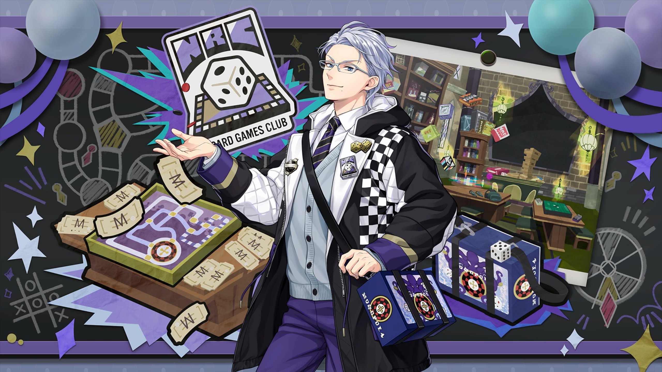 【扭曲仙境·azul】board games club桌游部社团卡 ssr卡