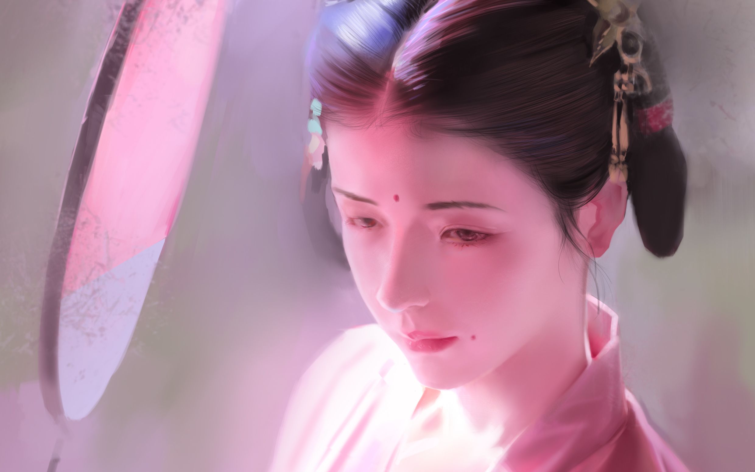 【板绘】厚涂画好最重要的是什么?绝美的光感?还是细腻的皮肤?