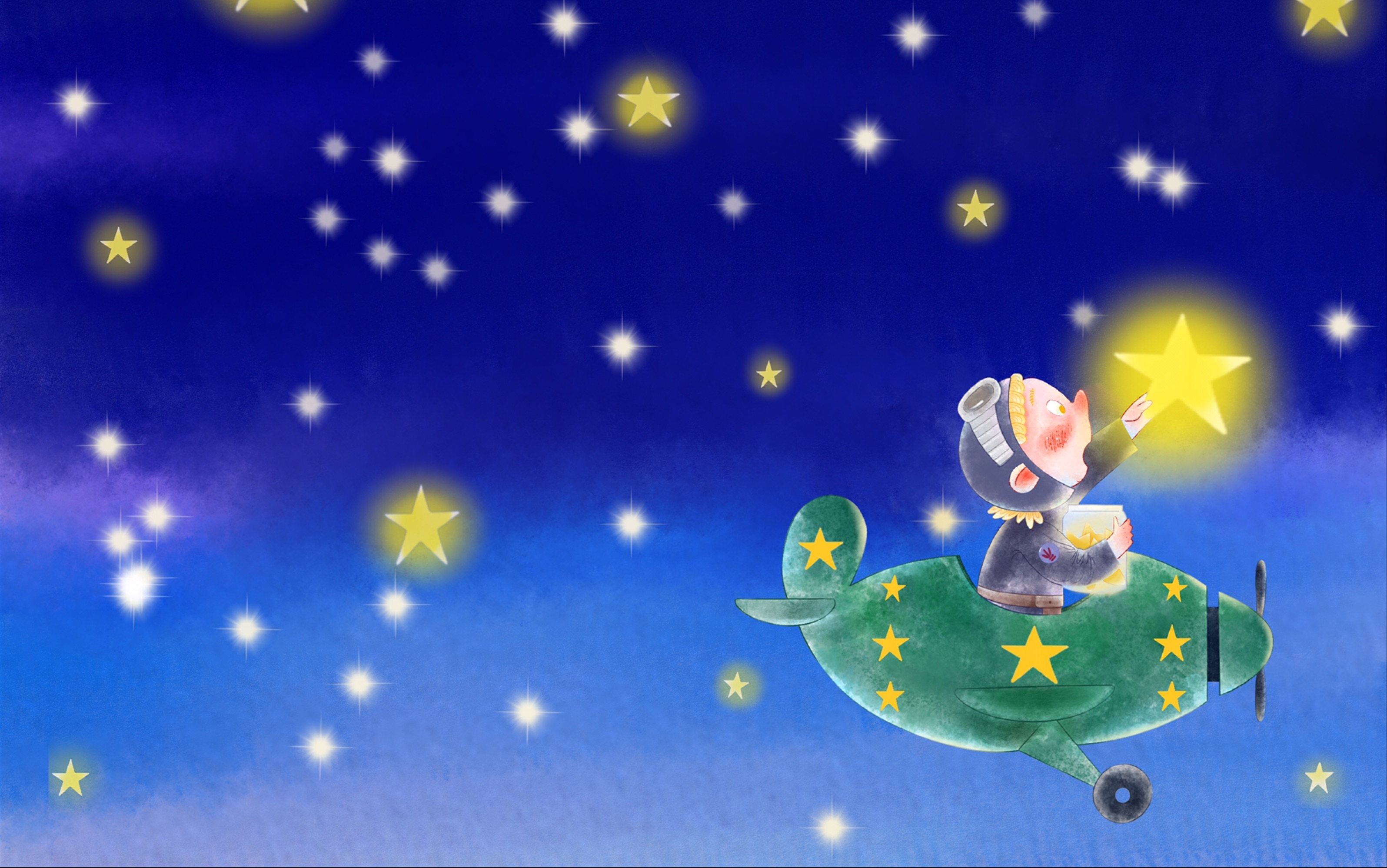 【ipad pro procreate 】 摘下天上最亮的星星送给你