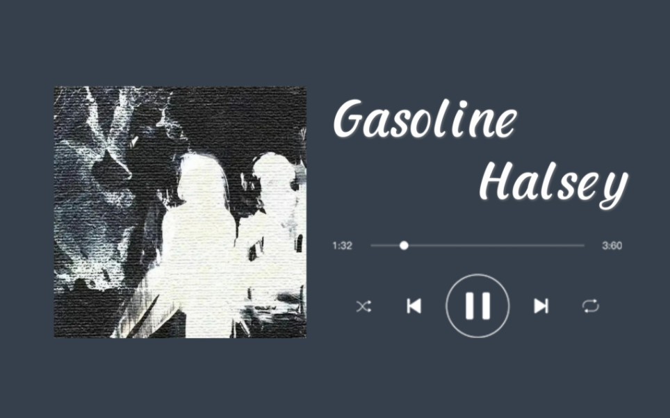 [图]日推歌单|疯批美人向，画面感有了|《Gasoline》