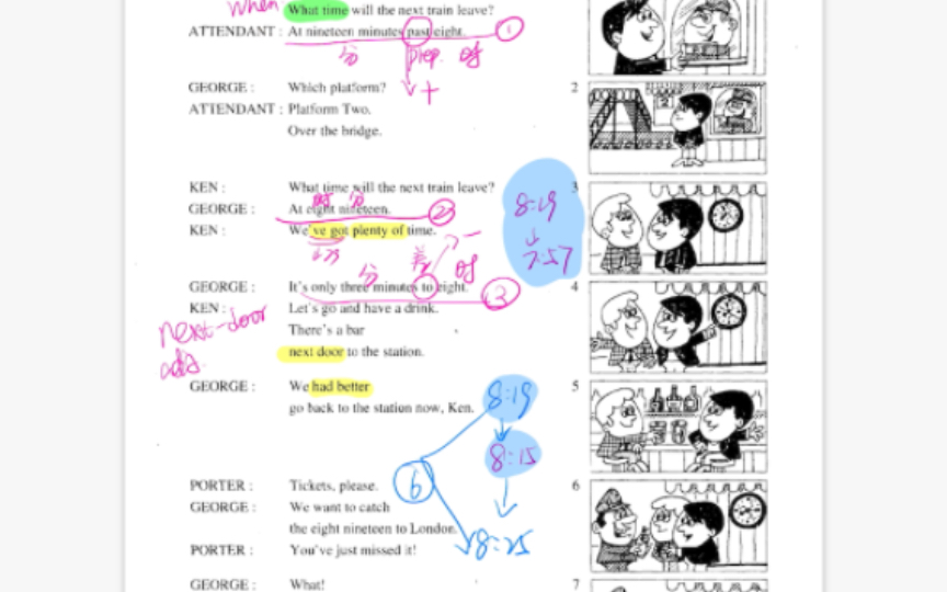 [图]新概念英语一 Lesson95-96