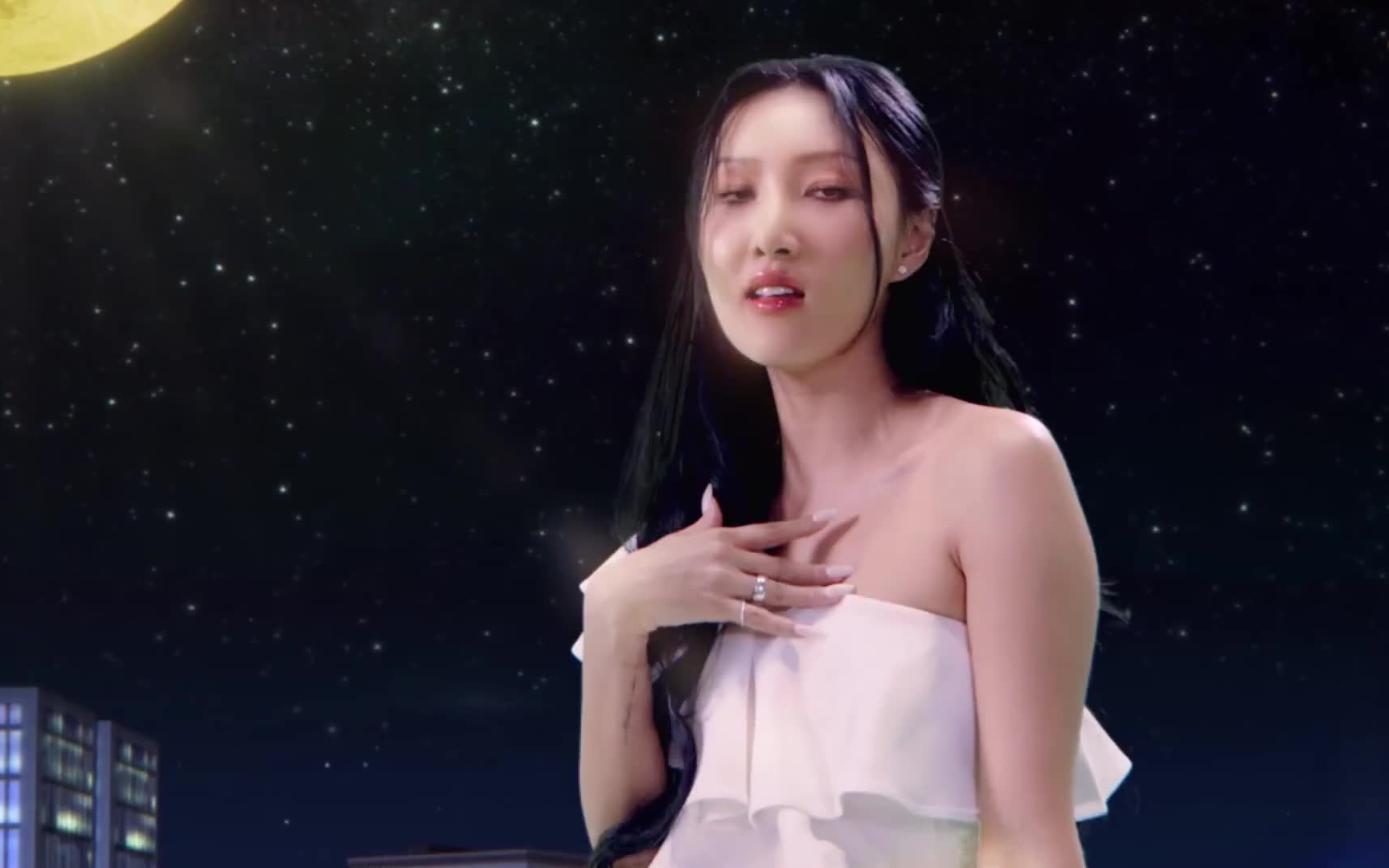 华莎sims4playwithlifemv公开月下的白衣女神嗓音绝了