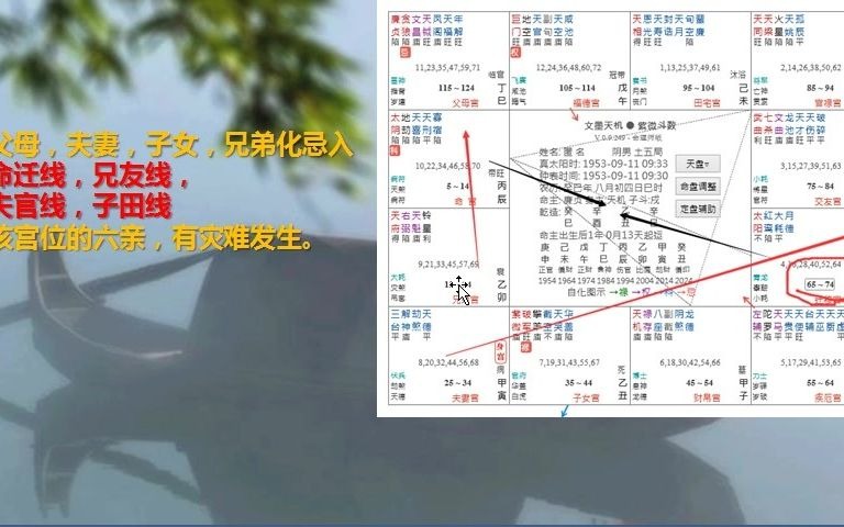 紫微斗数六亲吉凶的看法哔哩哔哩bilibili