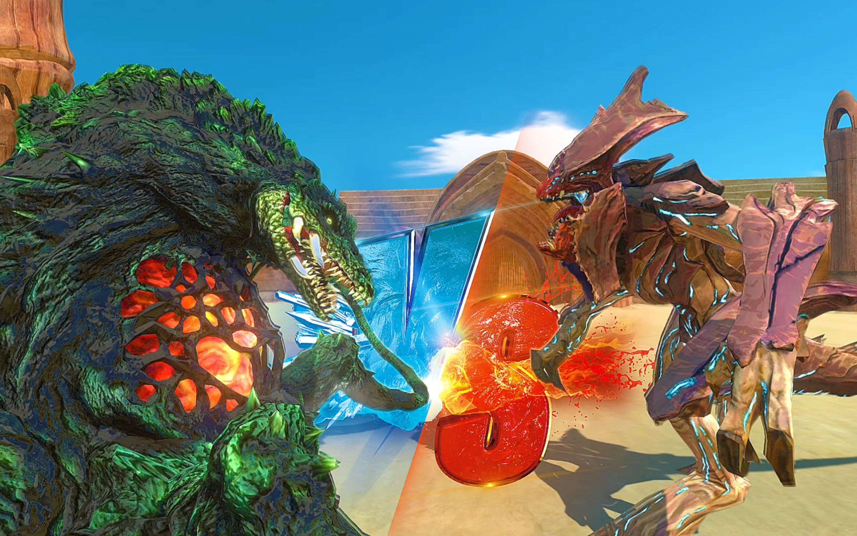 碧奥兰蒂vs雷怪,动物起义战斗模拟器.