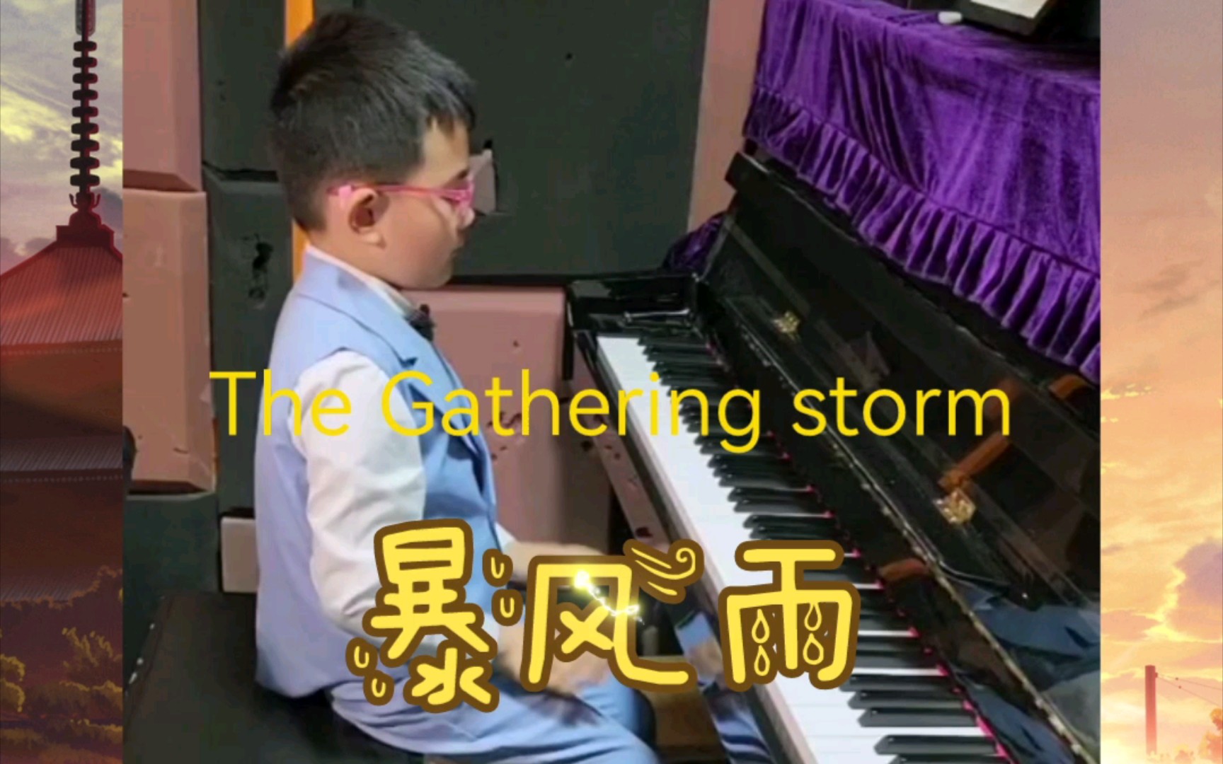 [图]The gathering storm 暴风雨