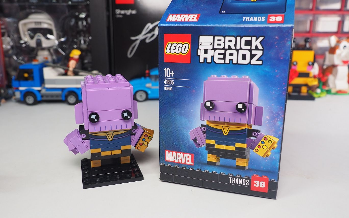 你喜欢这个可爱的大反派吗?乐高方头仔41605灭霸评测_哔哩哔哩 (゜-゜