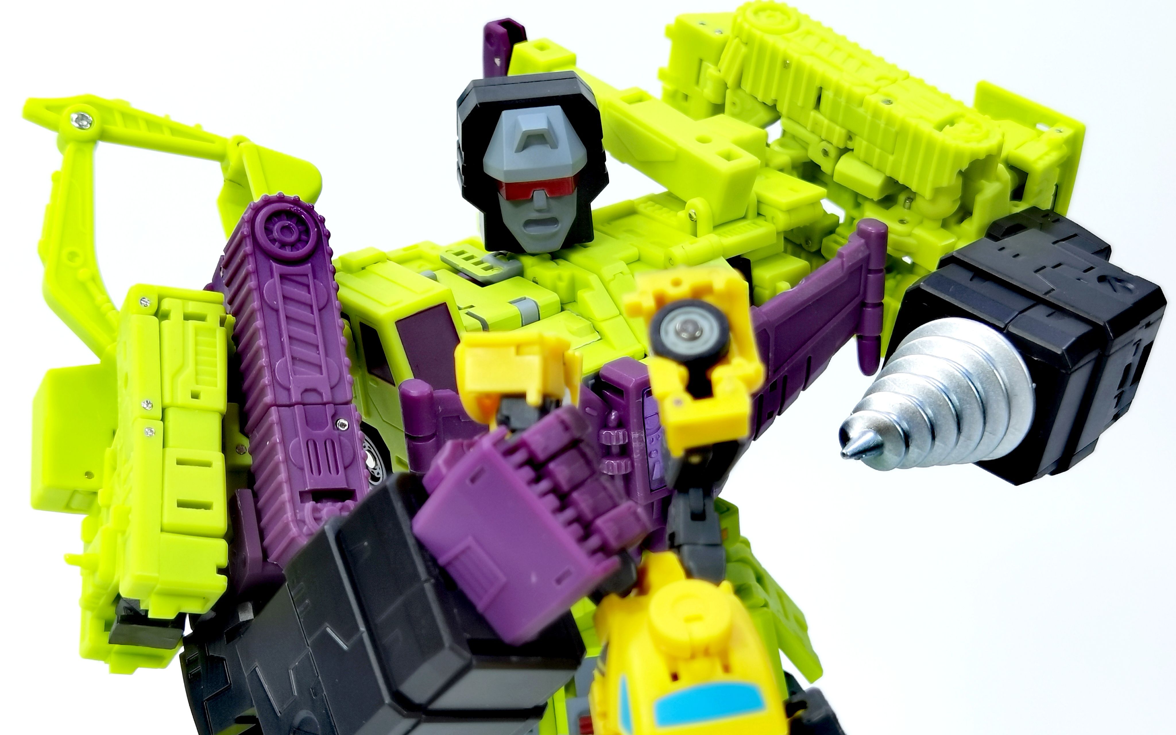 来福的模玩简评-第377集 mstoys魔方 小比例大力神 组合金刚_哔哩哔哩