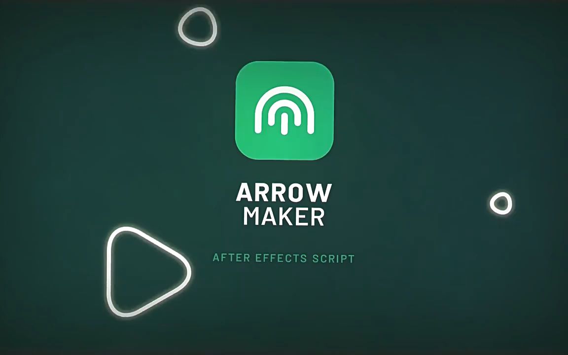 AE脚本Arrow Maker Script箭头动画生成器哔哩哔哩bilibili