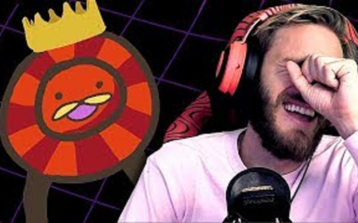 [图]【pewdiepie生肉】P1《三角符文DELTARUNE》This Game is Hysterical! (Deltarune)