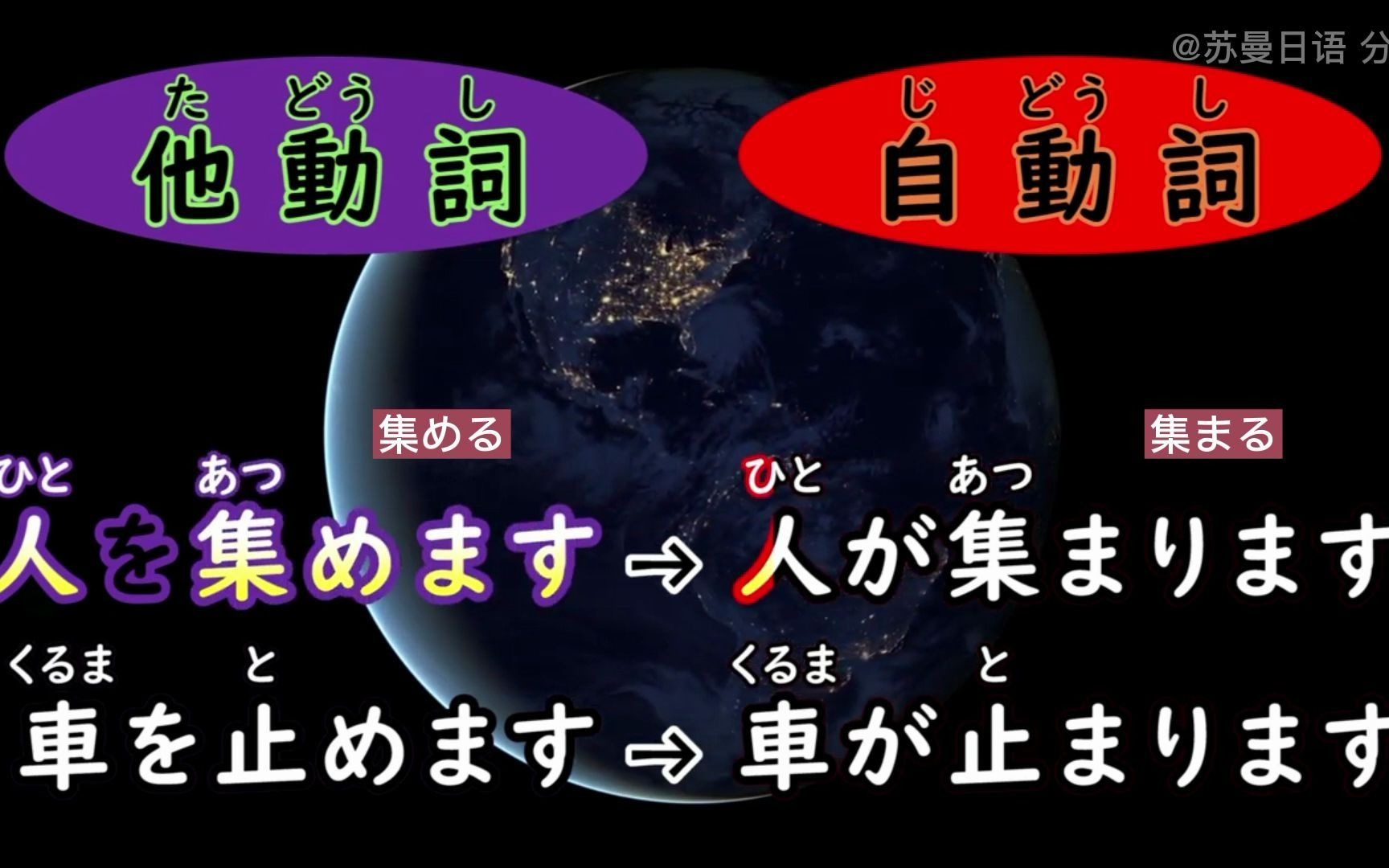 日语N4必备:自动词/他动词之歌,我也没想到有一天会跟着EVA的旋律学日语动词…哔哩哔哩bilibili