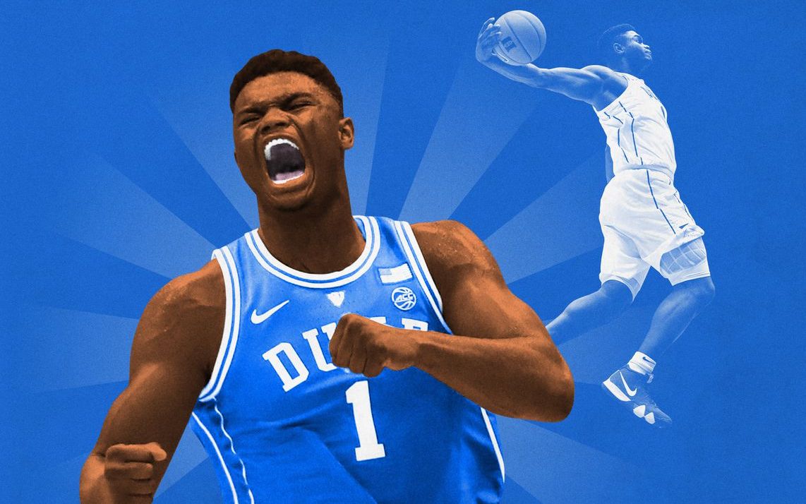 【top-10】准状元 蔡恩·威廉森 2018-19 duke 大学赛季的 top-10