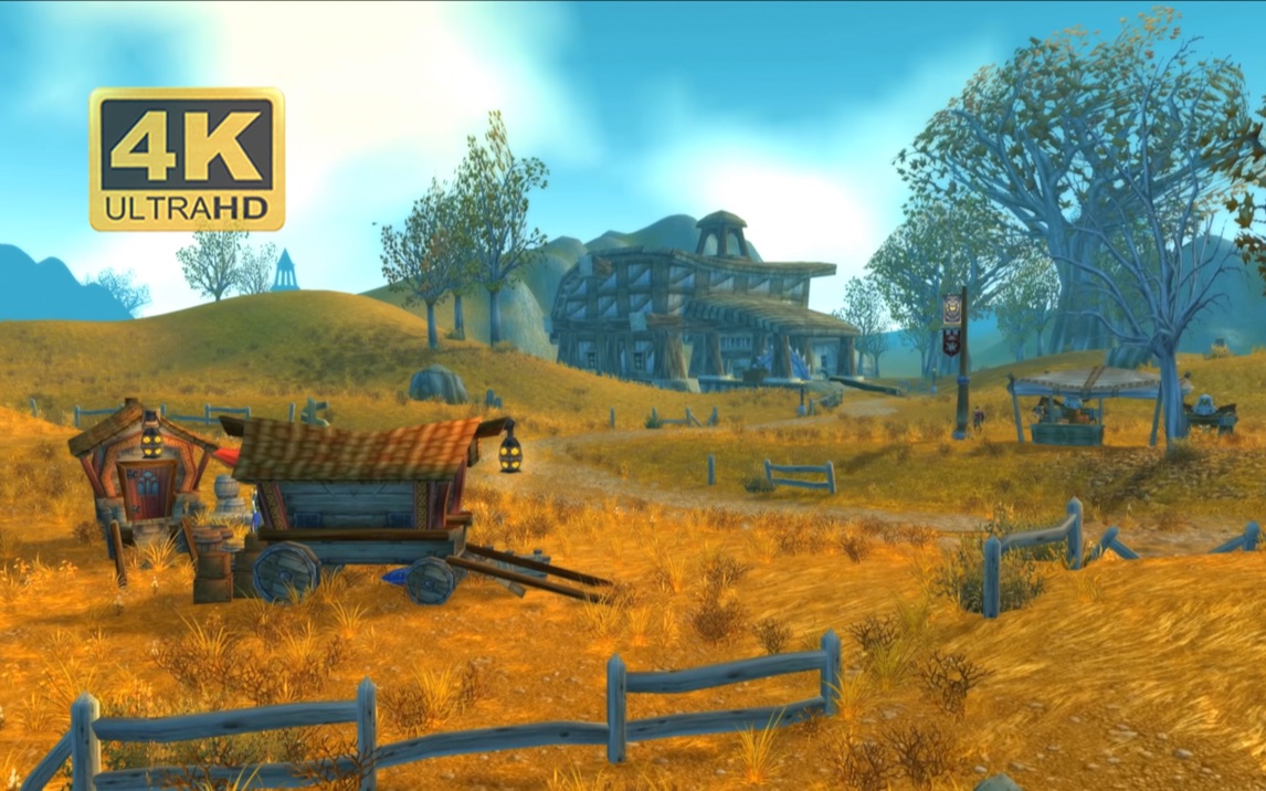 4k西部荒野丨来自魔兽世界的视听盛宴