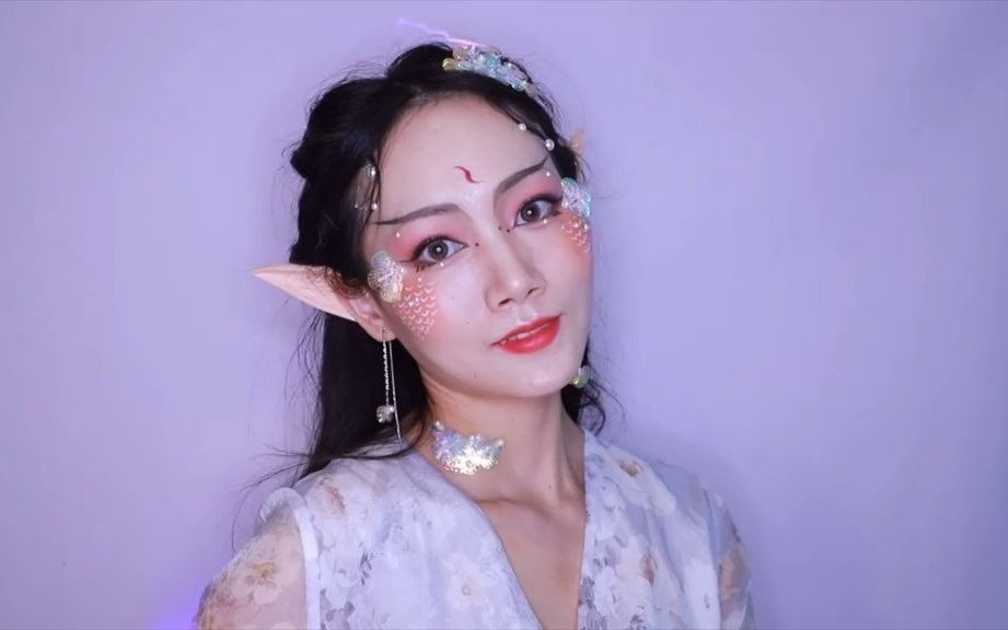 创意妆 鲛人泪即珍珠