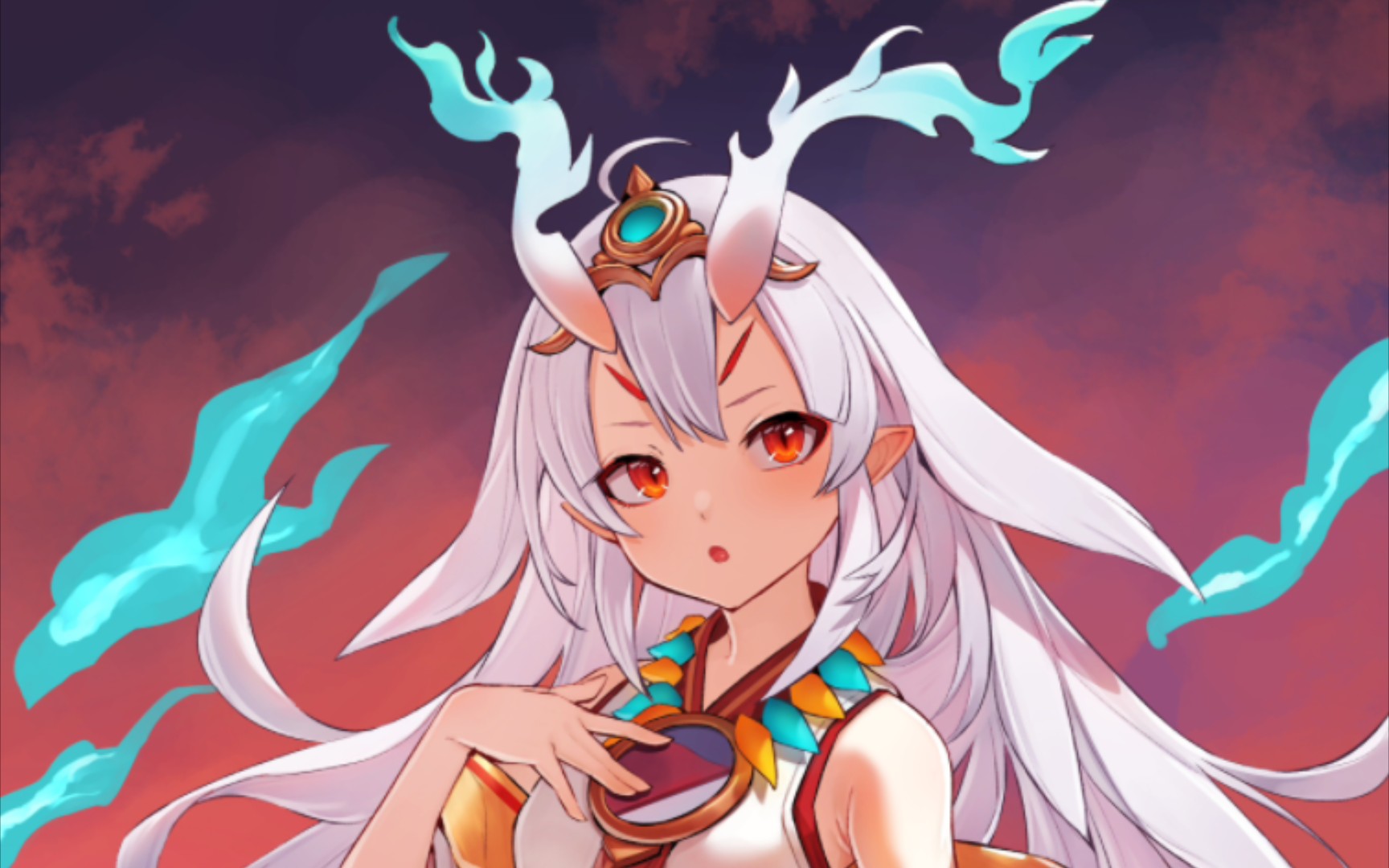 太美丽啦,这就是俱利伽罗天童