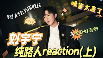 Download Video: 【充电专场reaction】刘宇宁个人向（上）太全能了吧，哥你到底还有什么不会的！有被惊喜到！