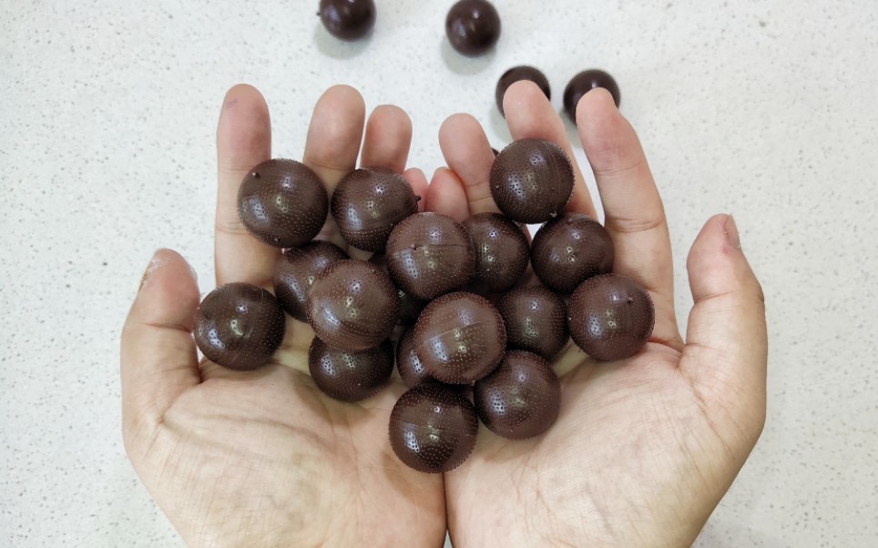 活动作品麦丽素包装的羊粪蛋真好玩