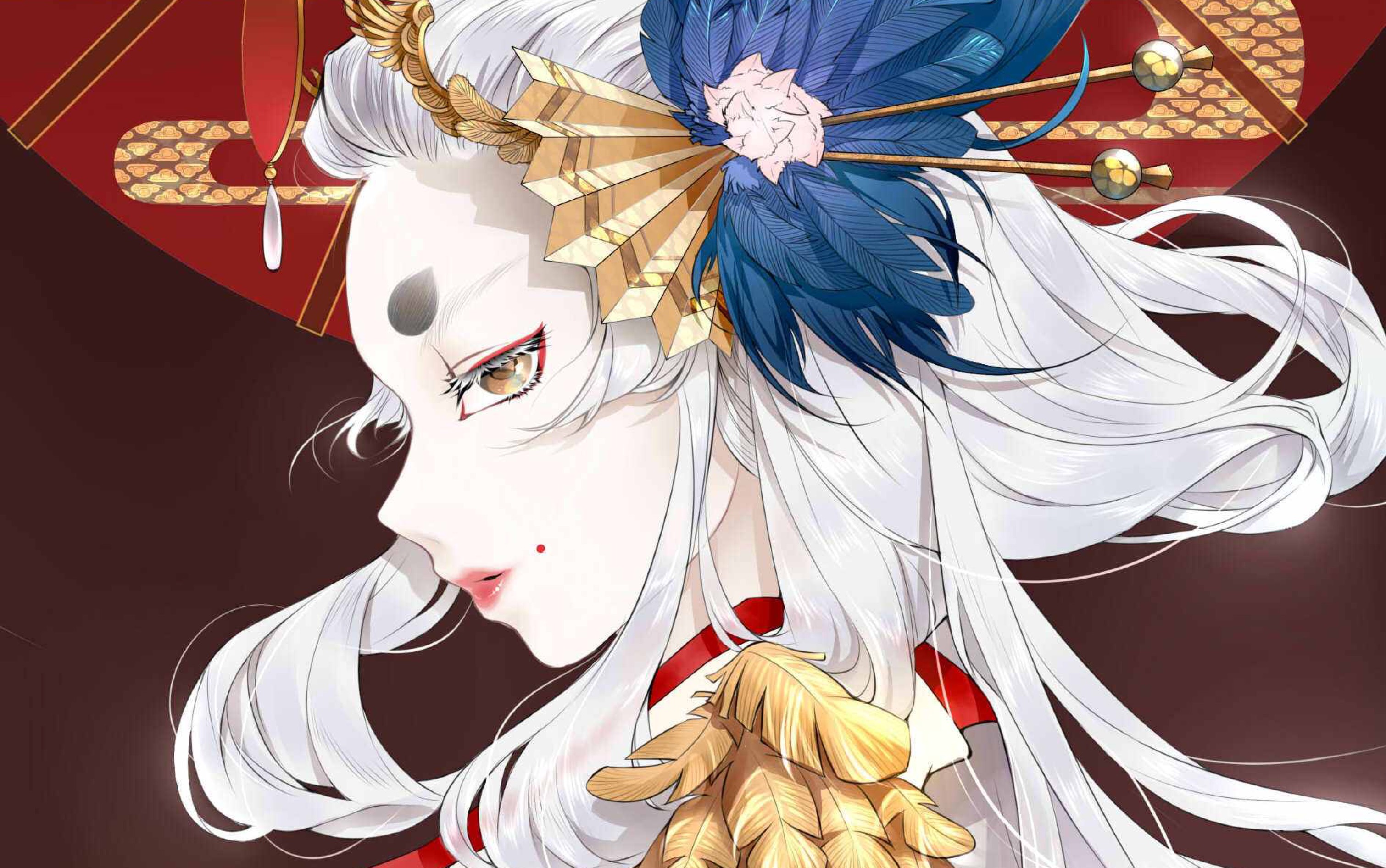 [阴阳师姑获鸟--金銮鹤羽]手办开箱