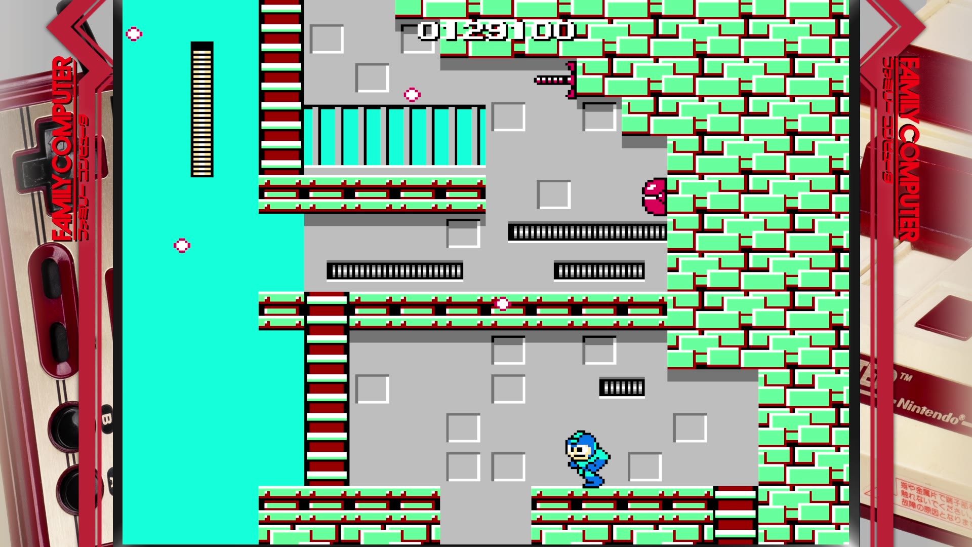 fc红白机 洛克人1 通关实况