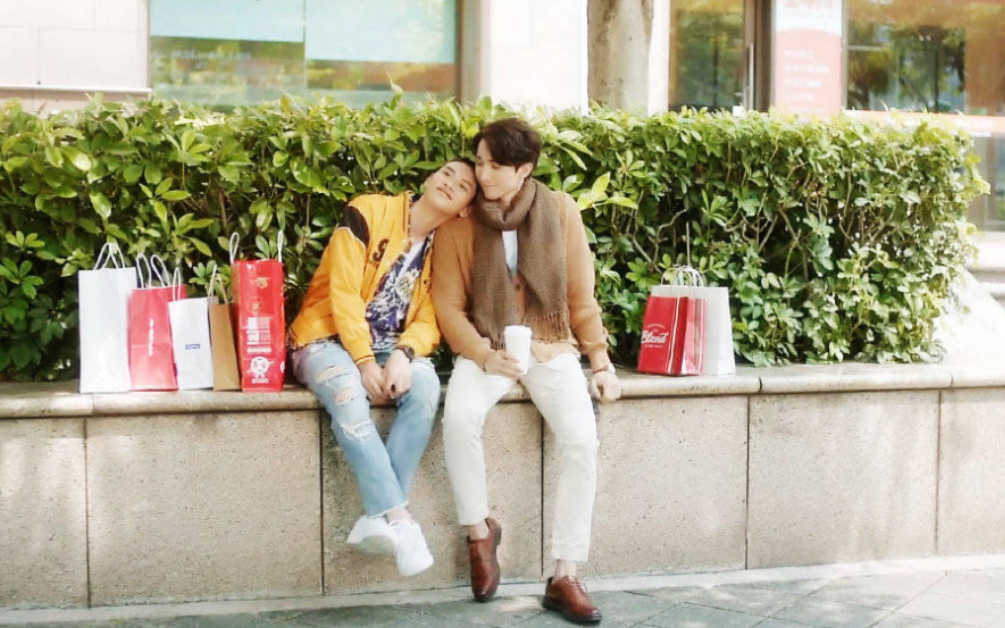 history3那一天芦笋cp甜甜的同框