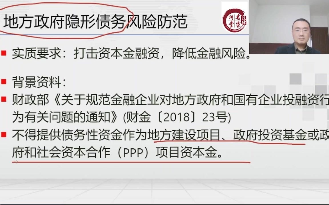 09.地方政府隐形债务风险防范哔哩哔哩bilibili