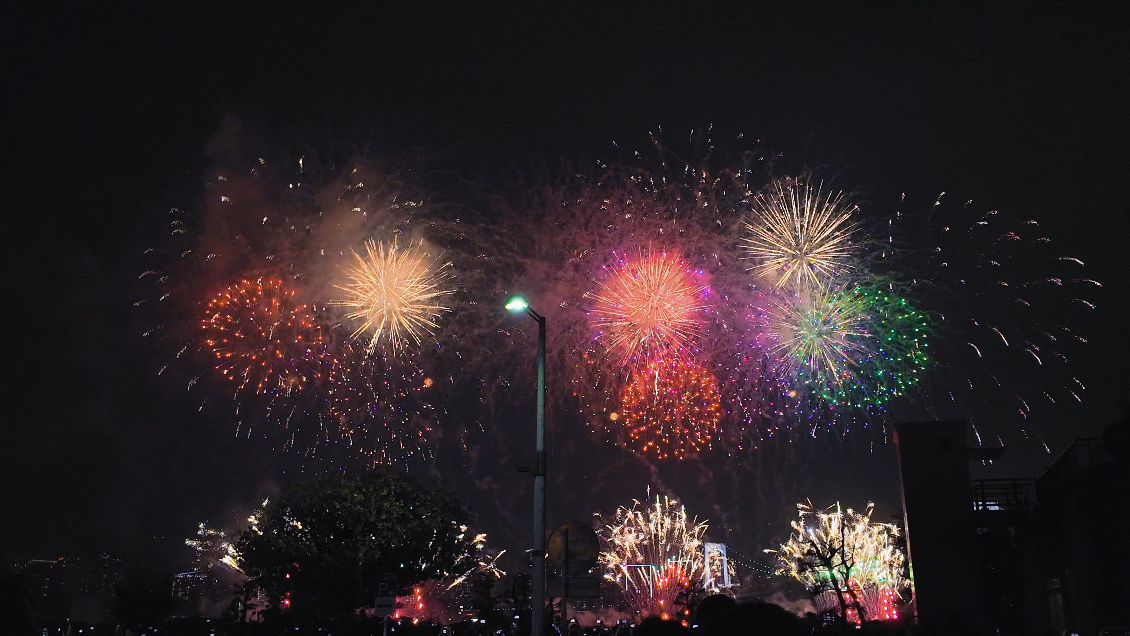 2025年 东京台场花火大会 记录