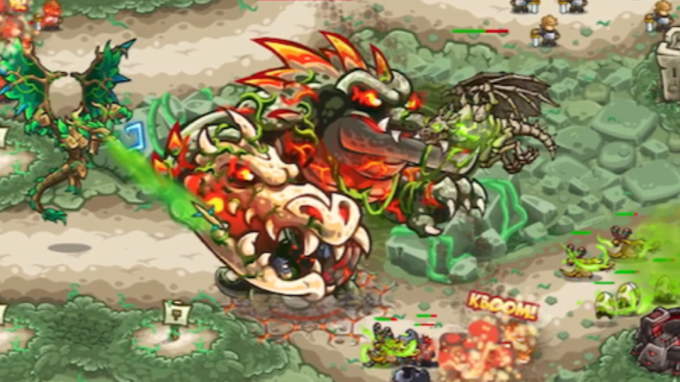 【王国保卫战5:联盟】王国保卫战全系列最强的boss-噬界灾鳄