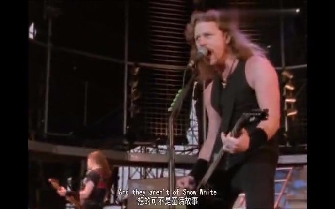 [图]Metallica - Enter Sandman 1991年莫斯科摇滚音乐节