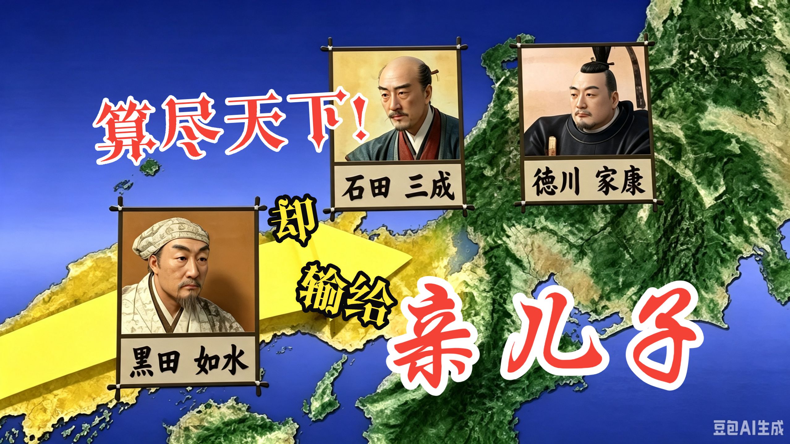【观道子历史随笔】战国第一军师黑田如水：算尽天下，却输给了亲儿子