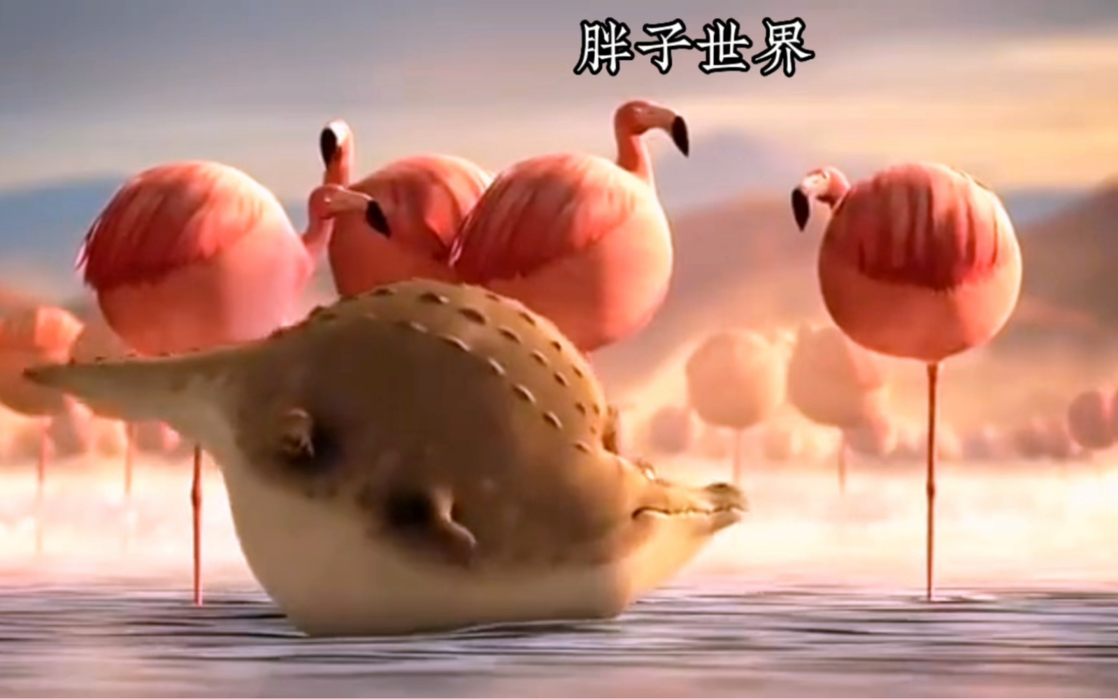 如果世界上所有动物都胖成球,那会是什么场景呢?