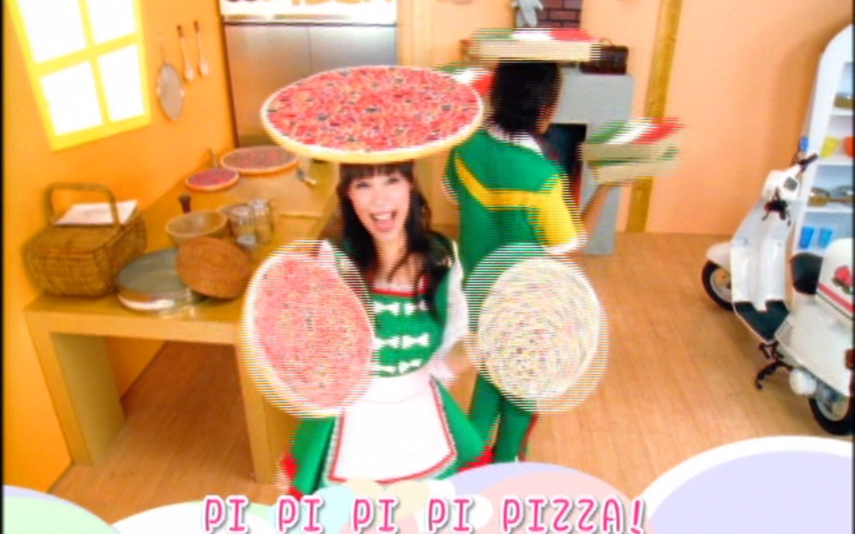 【台湾幼教天后 王心凌的好闺蜜】 水蜜桃姐姐Pizza歌 (DVD)哔哩哔哩bilibili