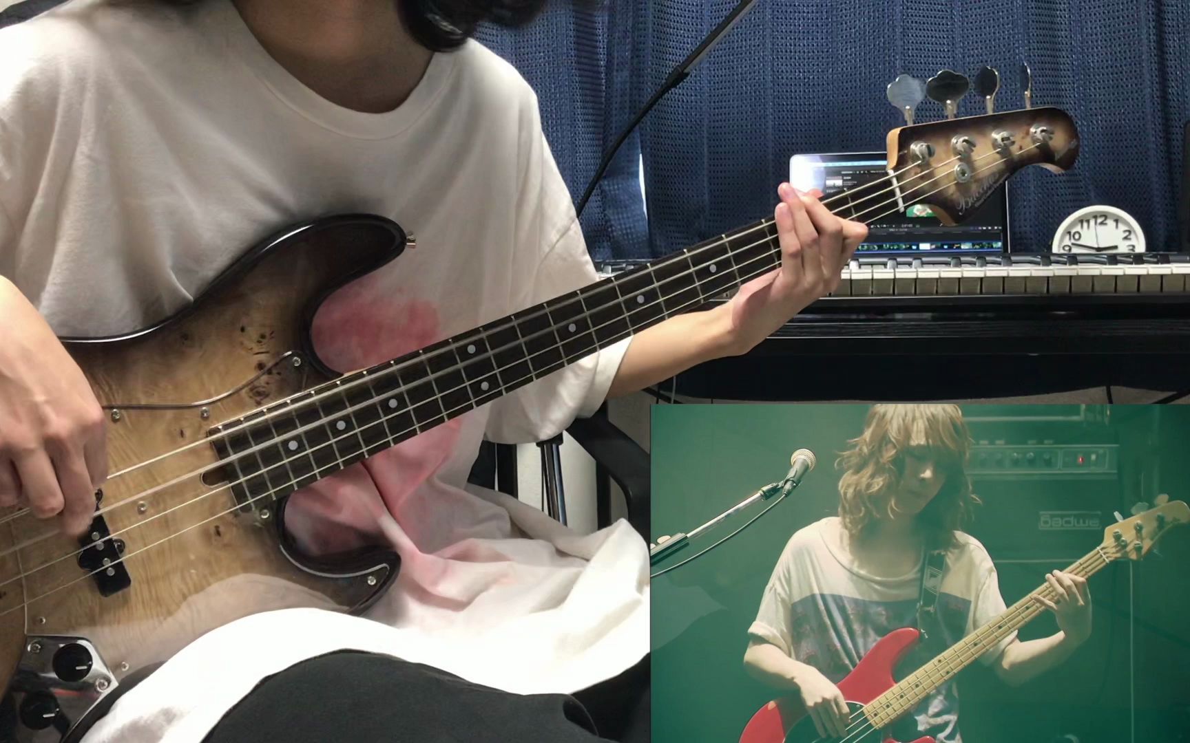 [图]【Bass cover】フユノ----ヒトリエ｜（我和ygarshy同步啦！）