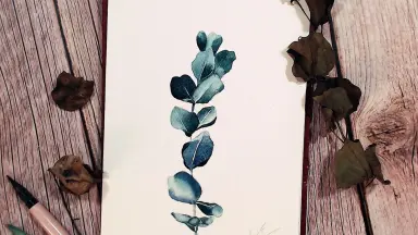 水彩尤加利/-哔哩哔哩_Bilibili 水彩尤加利/-哔哩哔哩_Bilibili