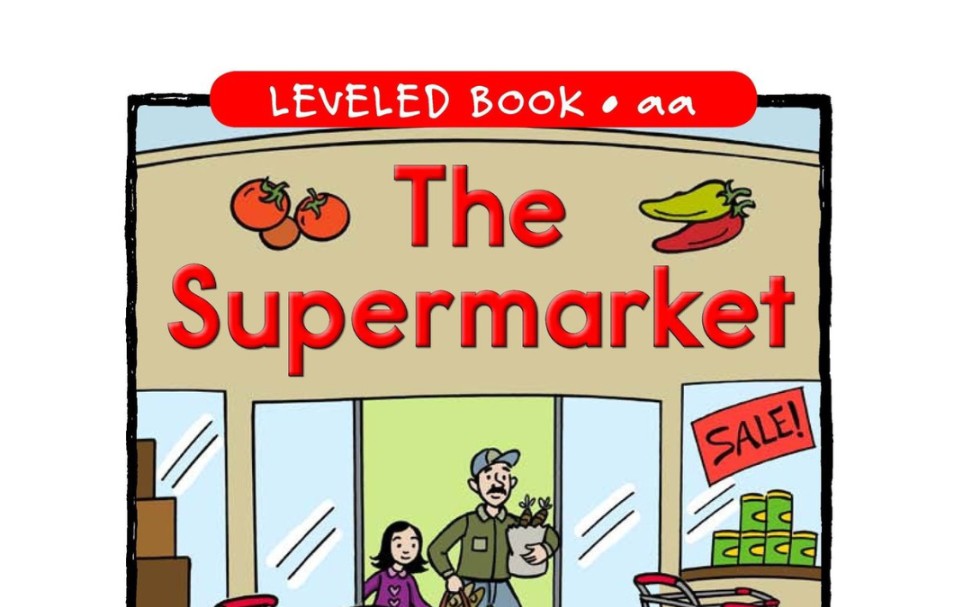 [图]美国原版分级读物RAZ-AA-37-The Supermarket