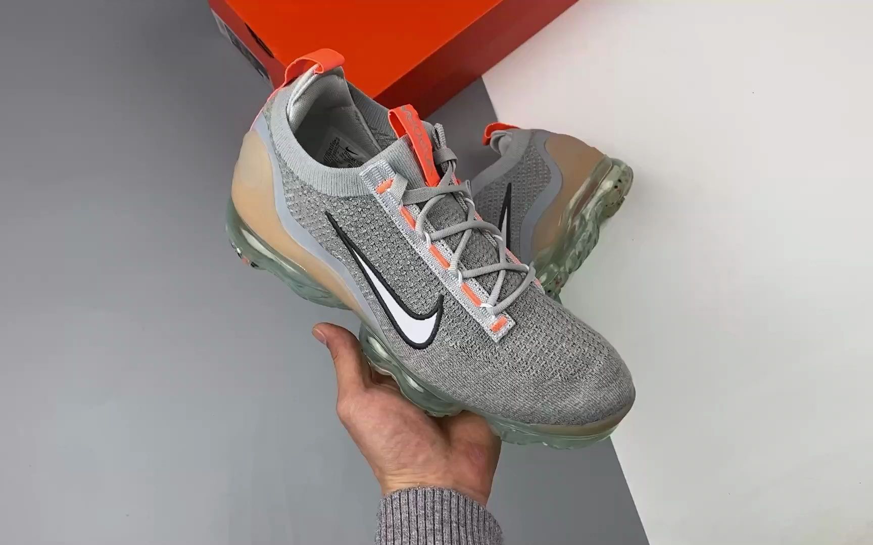 耐克 air vapormax 2021 flyknit 全新飞织快速系带全掌大气垫百搭