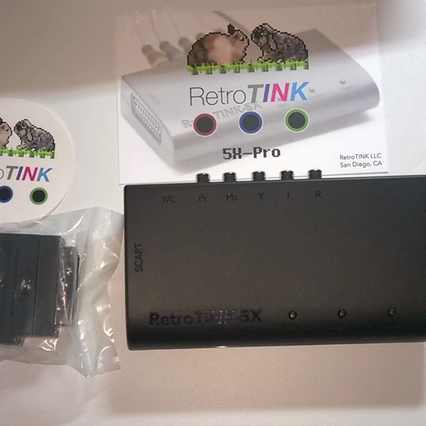 RetroTINK-5X Pro开箱视频及基本功能（推荐4K分辨率全屏播放20221109 