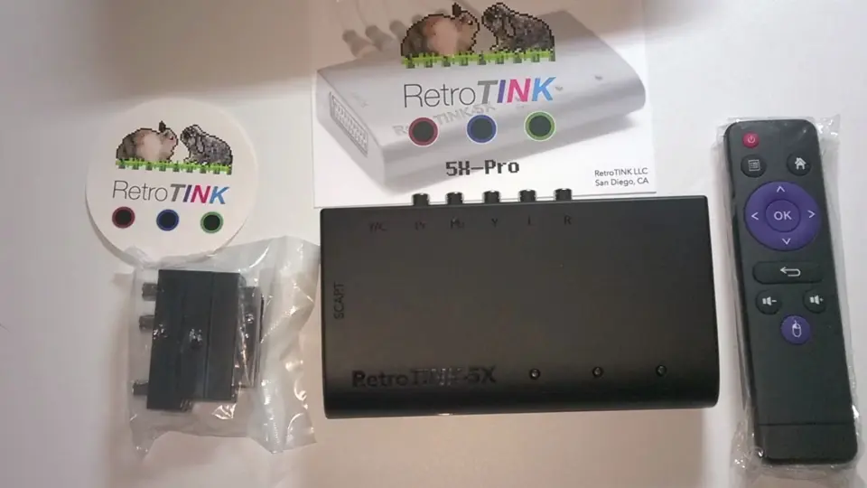 RetroTINK-5X Pro开箱视频及基本功能（推荐4K分辨率全屏播放20221109