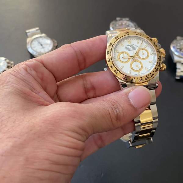 劳力士宇宙计型迪通拿116503间金表带开箱及详细分析Rolex Daytona 