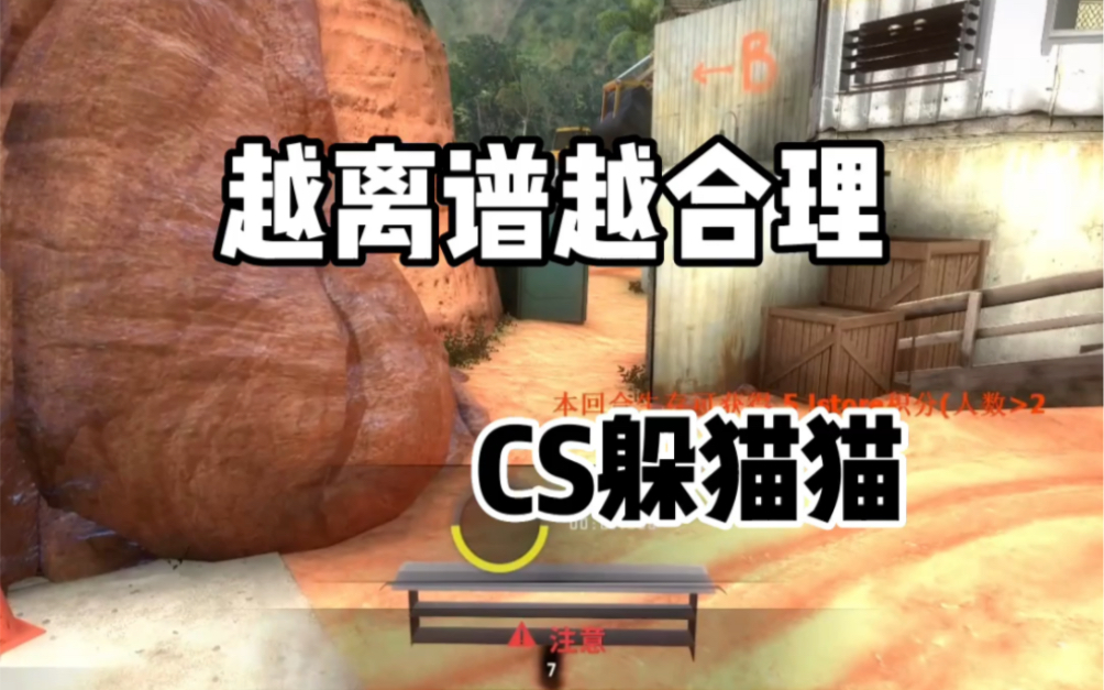 这梯子太离谱了吧CSGO