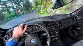 Download Video: 【4K纯享】宝马 BMW E36 第一视角跑山漂移 POV