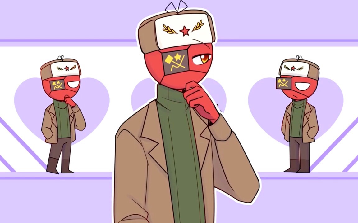 [图][Countryhumans] S2 meme Happy Valentine (蘇德、挪白、俄德)