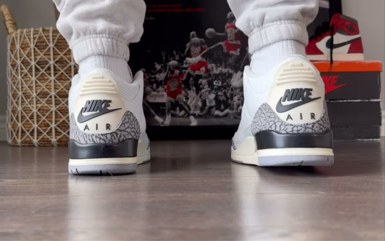 10套 aj3 白水泥 穿搭分享 air jordan 3 retro reimagined white