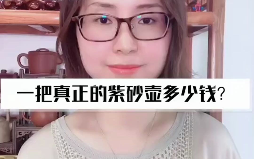 一把真正的紫砂壶多少钱?哔哩哔哩bilibili