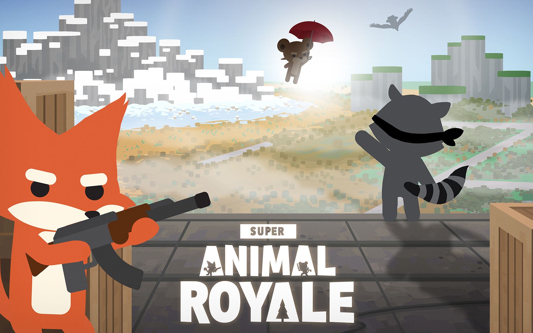 仙人战场--法力无边【让我秀一下】---游戏名super animal royale