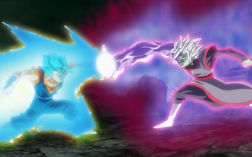 中文配音:超蓝贝吉特vs扎马斯—超燃战斗配音