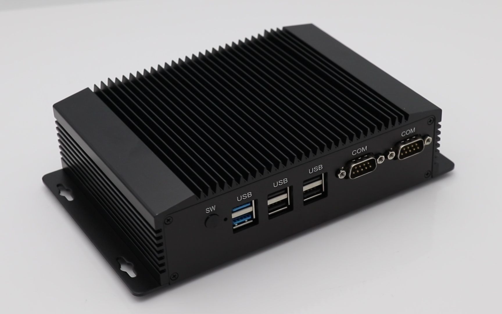 g2工厂直销无风扇迷你工业电脑j1900双网双串口嵌入式工控小主机支持